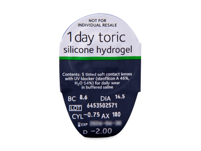 MyDay daily disposable toric (30 lenti) - Blister della lente