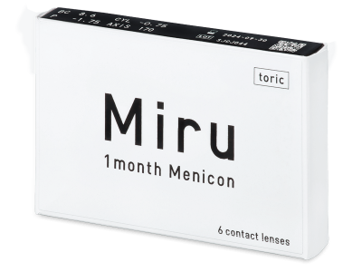 Miru 1 Month Menicon for Astigmatism (6 lenti) - Lenti a contatto toriche