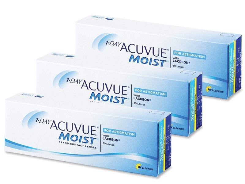 1 Day Acuvue Moist for Astigmatism (90 lenti) - Lenti a contatto toriche