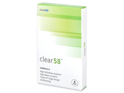 Clear 58 (6 lenti) - Precedente e nuovo design