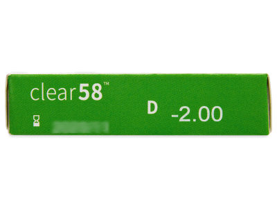 Clear 58 (6 lenti) - Caratteristiche generali