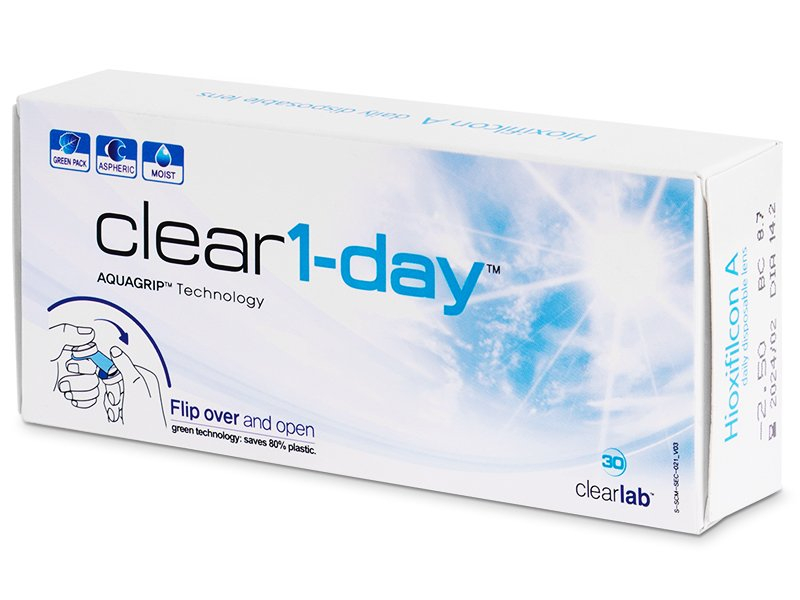 Clear 1-Day (30 lenti) - Lenti a contatto giornaliere