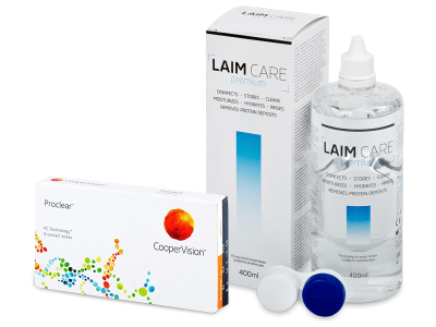 Proclear Compatibles Sphere (6 lenti) + soluzione Laim-Care 400 ml