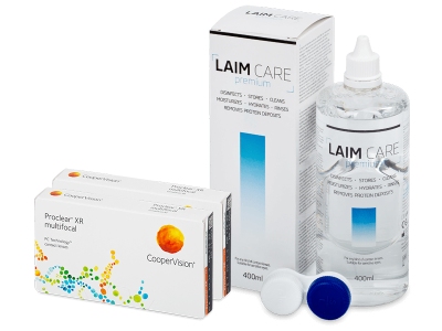 Proclear Multifocal XR (2x 3 lenti) + soluzione Laim-Care 400 ml