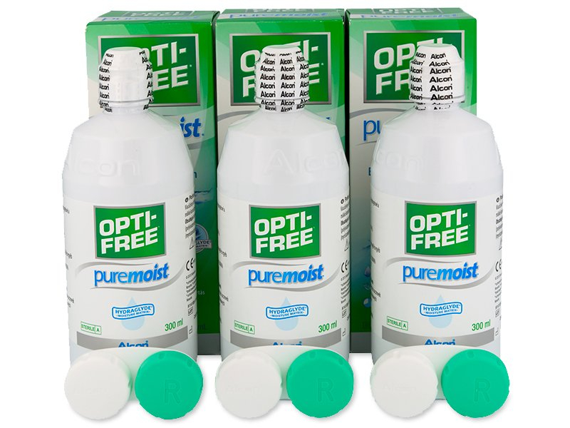 Soluzione OPTI-FREE PureMoist 3 x 300 ml 