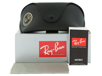 Ray-Ban Jackie Ohh II RB4098 - 710/71  - Preview pack (illustration photo)