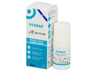 Gocce oculari Hyabak 0.15% 10 ml