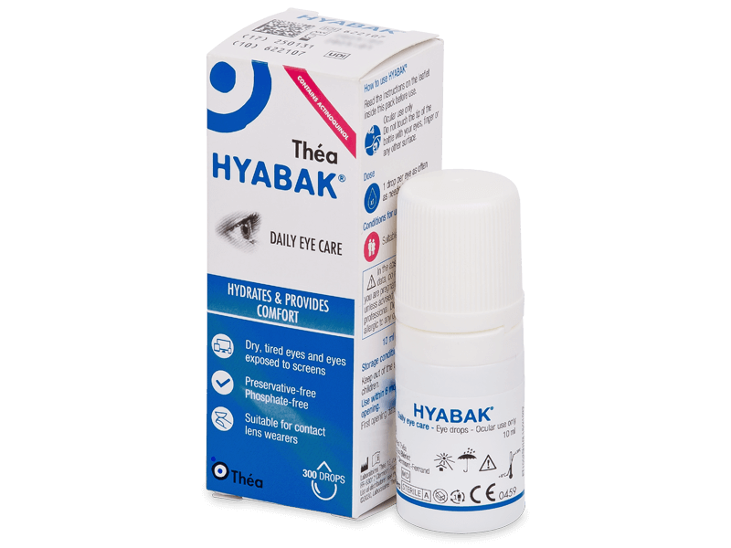 Gocce oculari Hyabak 0.15% 10 ml - Collirio