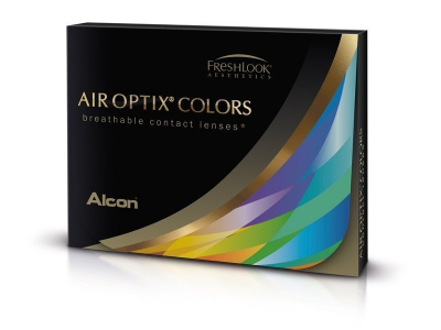 Air Optix Colors - Gemstone Green - correttive (2 lenti) - Lenti a contatto colorate