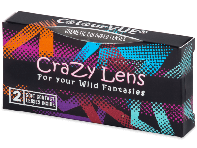 ColourVUE Crazy Lens - BlackOut - non correttive (2 lenti) - Questo prodotto è disponibile anche in questo formato