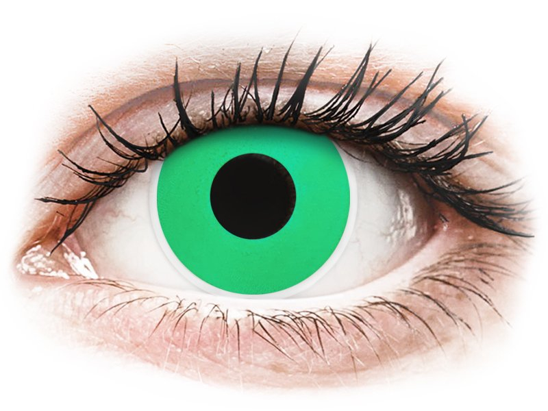 ColourVUE Crazy Lens - Emerald (Green) - non correttive (2 lenti) - Lenti a contatto colorate