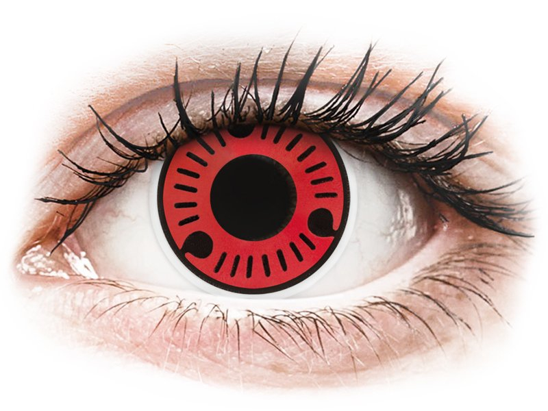 ColourVUE Crazy Lens - Sasuke - non correttive (2 lenti) - Lenti a contatto colorate