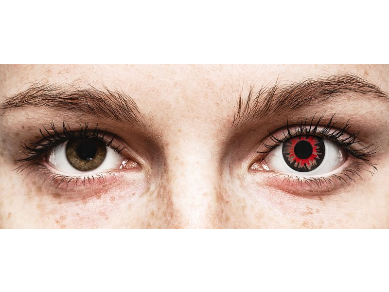 ColourVUE Crazy Lens - Red Volturi - non correttive (2 lenti)