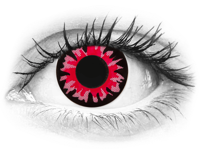 ColourVUE Crazy Lens - Red Volturi - non correttive (2 lenti)