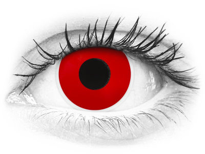 ColourVUE Crazy Lens - Red Devil - correttive (2 lenti)