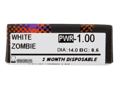 ColourVUE Crazy Lens - White Zombie - correttive (2 lenti) - Caratteristiche generali