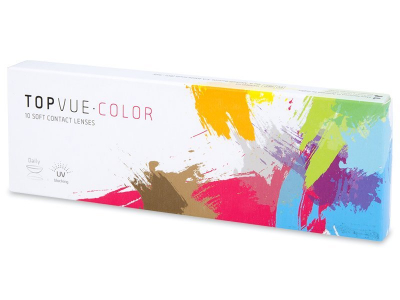 TopVue Color daily - Blue - correttive (10 lenti) - Lenti a contatto colorate