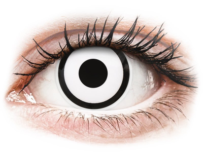 ColourVUE Crazy Lens - White Zombie - giornaliere non correttive (2 lenti)