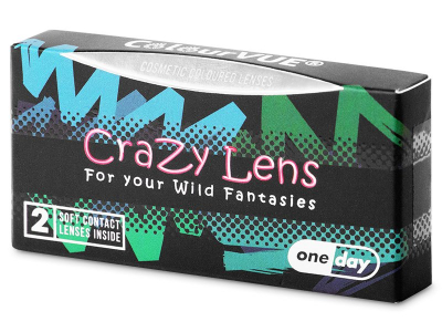 ColourVUE Crazy Lens - White Zombie - giornaliere non correttive (2 lenti)