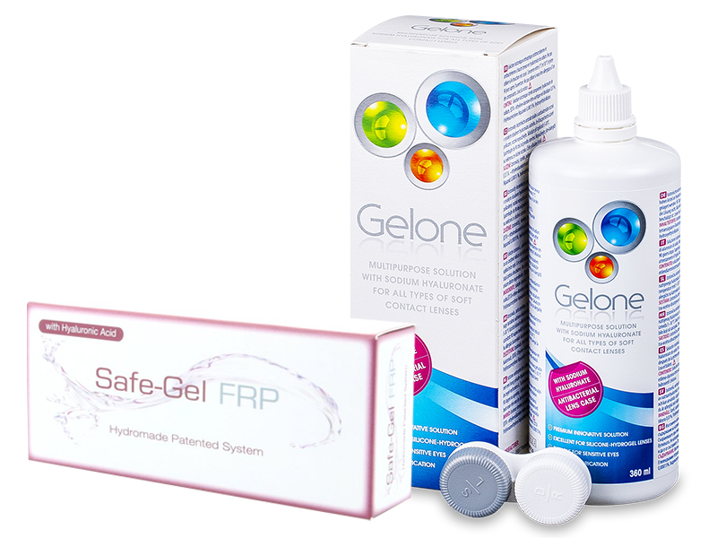 Safe-Gel FRP (6 lenti) + soluzione Gelone 360 ml - package deal