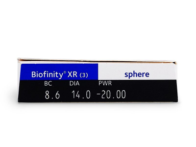 Biofinity XR (3 lenti) - Caratteristiche generali