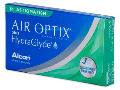 Air Optix plus HydraGlyde for Astigmatism (6 lenti) - Precedente e nuovo design