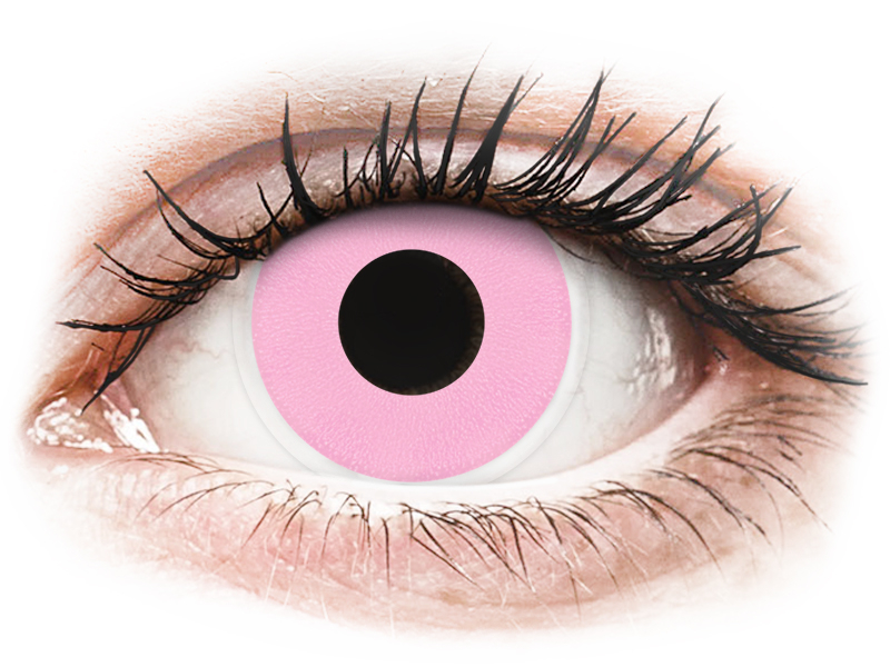 ColourVUE Crazy Lens - Barbie Pink - non correttive (2 lenti) - Lenti a contatto colorate