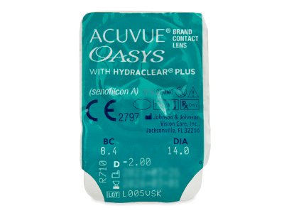 Acuvue Oasys (12 lenti) - Blister della lente