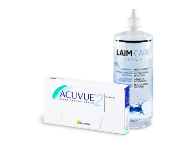 Acuvue 2 (6 lenti) + soluzione Laim-Care 400 ml