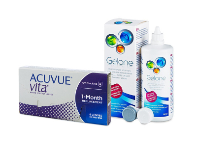 Acuvue Vita (6 lenti) + soluzione Gelone 360 ml