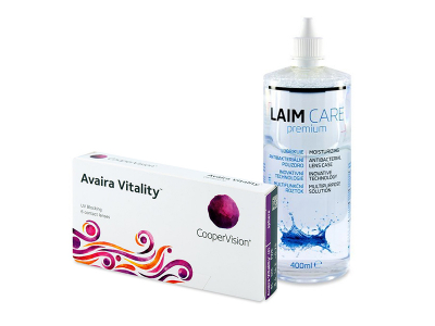 Avaira Vitality (6 lenti) + soluzione Laim-Care 400 ml