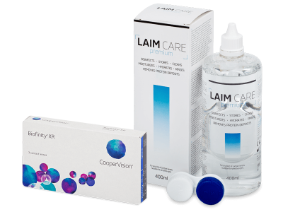 Biofinity XR (3 lenti) + soluzione Laim-Care 400 ml