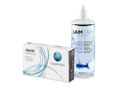 Clariti Multifocal (6 lenti) + soluzione Laim-Care 400 ml