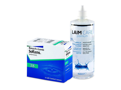 SofLens 38 (6 lenti) + soluzione Laim-Care 400 ml