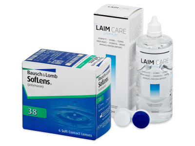 SofLens 38 (6 lenti) + soluzione Laim-Care 400 ml - Package deal