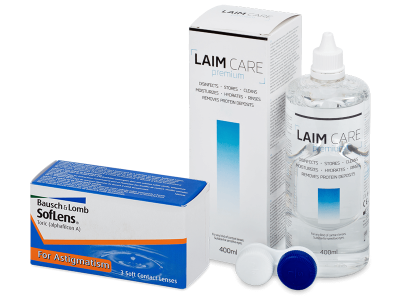 SofLens Toric (3 lenti) + soluzione Laim-Care 400 ml - Questo prodotto è disponibile anche in questo formato
