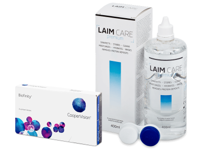 Biofinity (3 lenti) + soluzione Laim-Care 400 ml