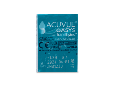 Acuvue Oasys with Transitions (6 lenti) - Blister della lente