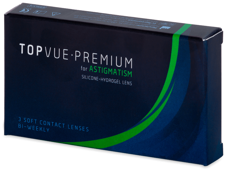 TopVue Premium for Astigmatism (3 lenti) - Lenti a contatto toriche