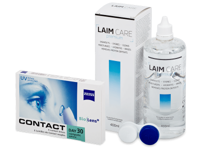 Carl Zeiss Contact Day 30 Compatic (6 lenti) + soluzione Laim-Care 400 ml