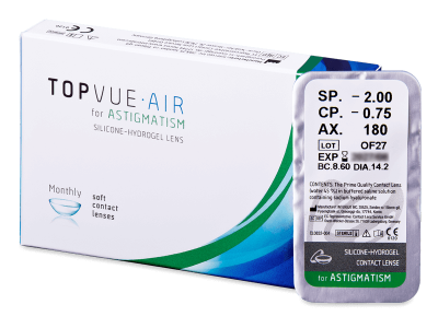 TopVue Air for Astigmatism (1 lente) - Lenti a contatto toriche