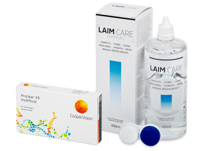 Proclear Multifocal XR (6 lenti) + soluzione Laim-Care 400 ml