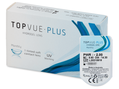 TopVue Plus (1 lente) - Lenti a contatto mensili