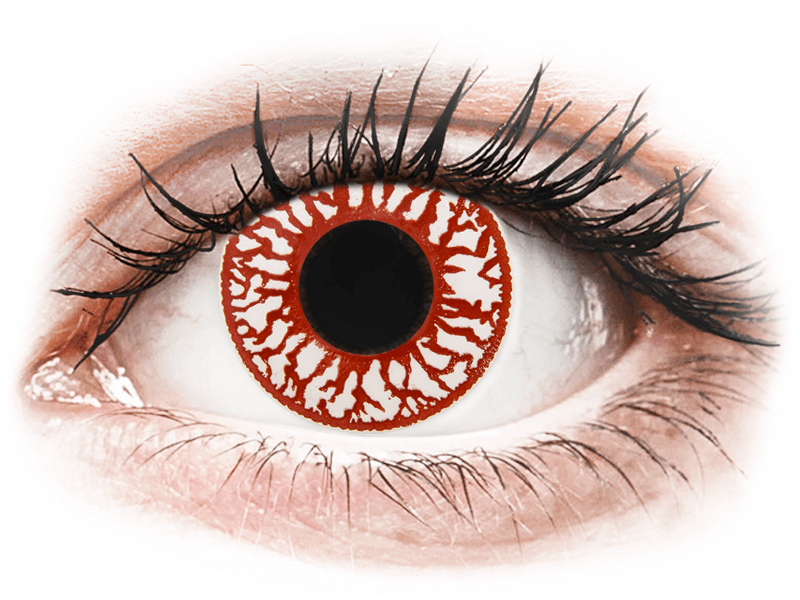 ColourVUE Crazy Lens - Blood Shot - non correttive (2 lenti) - Lenti a contatto colorate