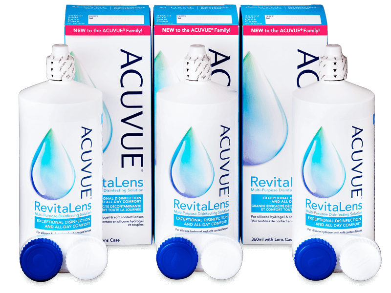 Soluzione Acuvue RevitaLens 3x 360 ml - Economy 3-pack - solution