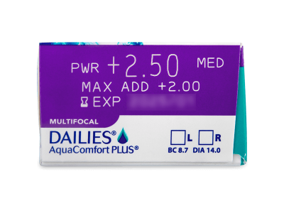 Dailies AquaComfort Plus Multifocal (90 lenti) - Caratteristiche generali