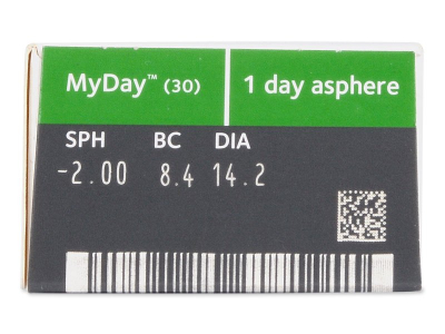 MyDay daily disposable (90 lenti) - Caratteristiche generali