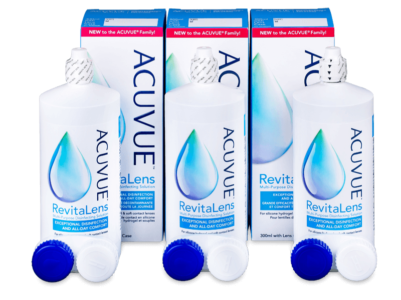 Soluzione Acuvue RevitaLens 3x 300 ml  - Economy 3-pack - solution