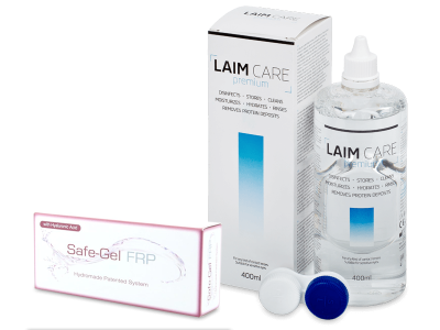 Safe-Gel FRP (6 lenti) + soluzione Laim-Care 400 ml