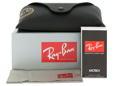 Ray-Ban New Wayfarer RB2132 - 789/3F  - Preview pack (illustration photo)